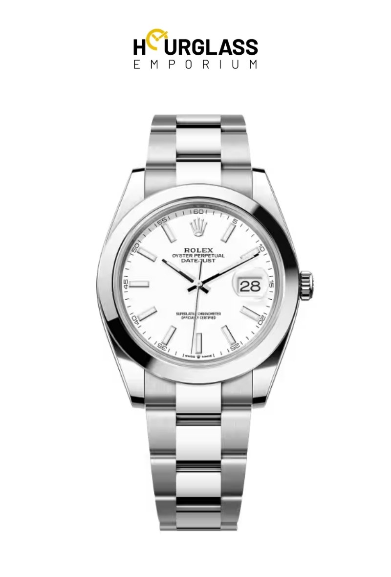 Rolex Datejust 41mm White Dial