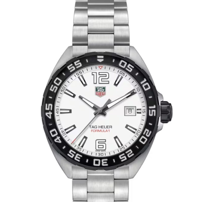 TAG Heuer Formula 1 Quartz White Dial