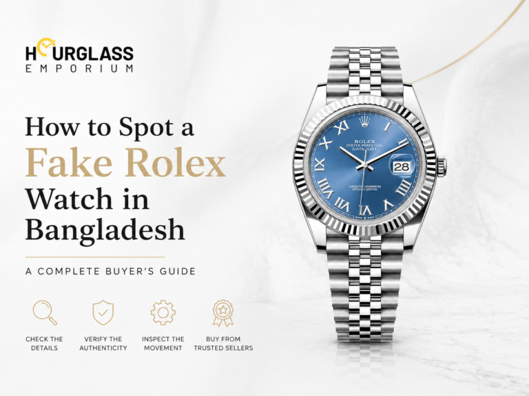 How to Spot a Fake Rolex Watch in Bangladesh 