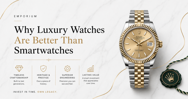 Why Luxury Watches Are Better Than Smartwatches