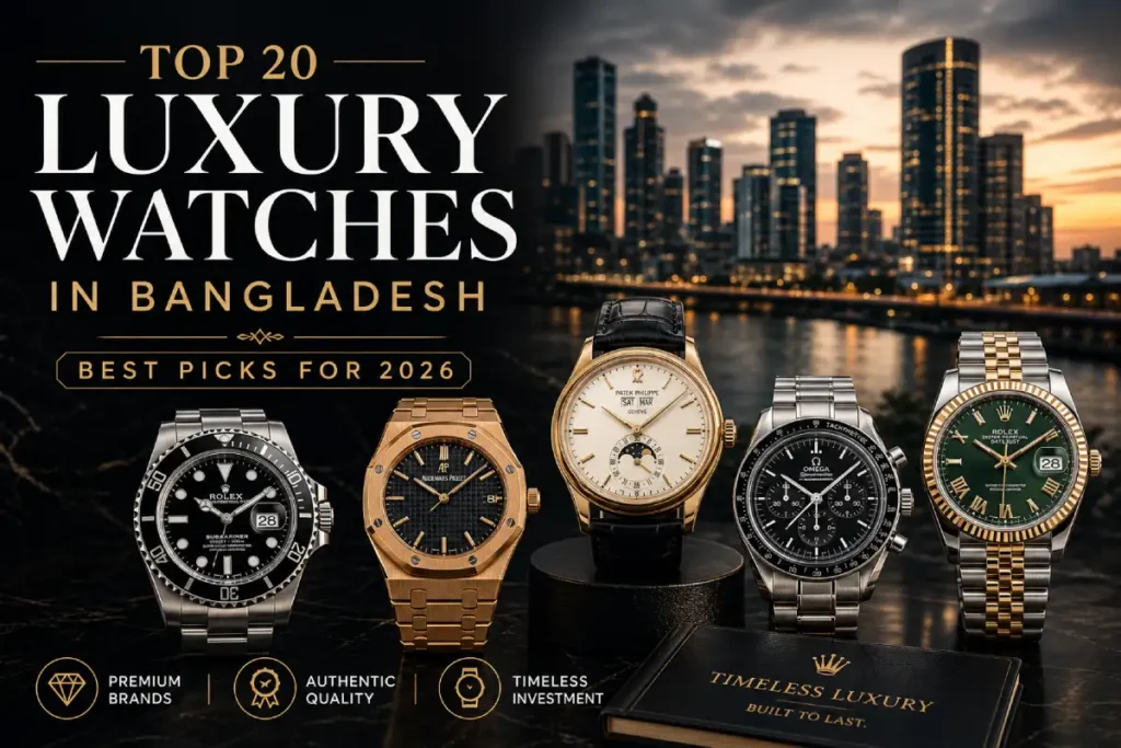 Top 20 Luxury Watches in Bangladesh Best Picks for 2026