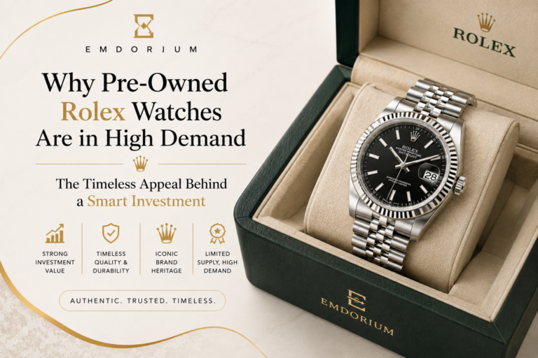 Why Pre-Owned Rolex Watches Are in High Demand